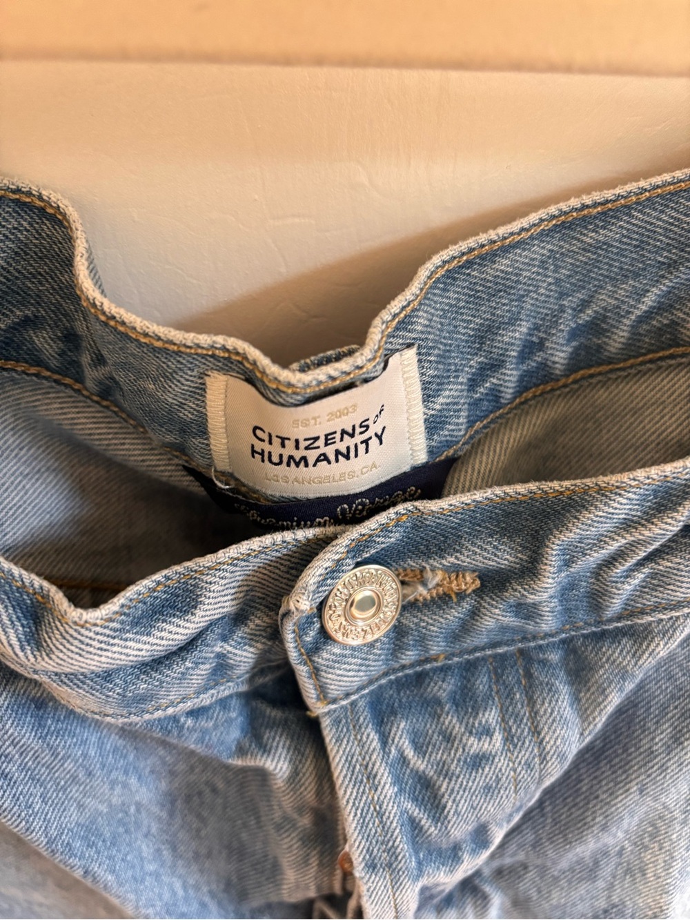 Citizens of humanity Ayla baggy jeans in skylight - Picture 4 of 5